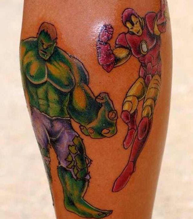 Iron Man Tattoos 128