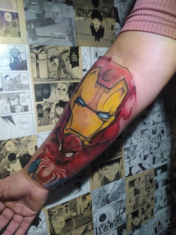 Iron Man Tattoos 129