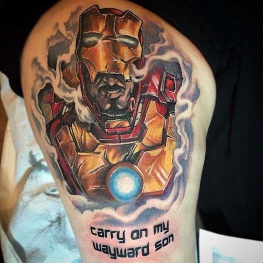Iron Man Tattoos 15