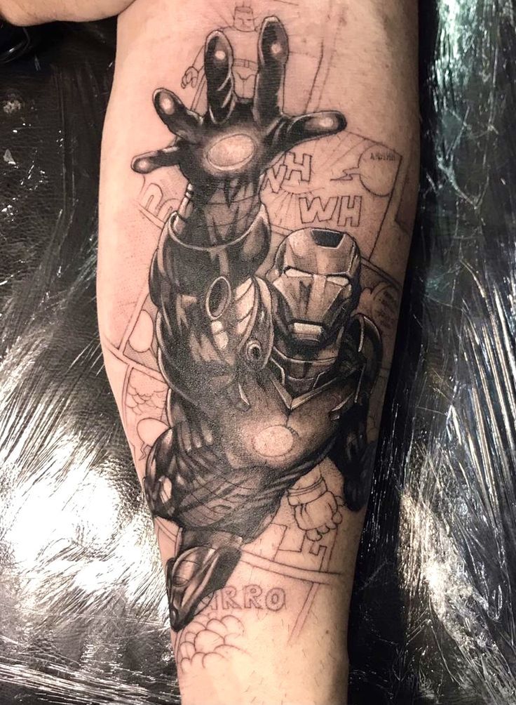 Iron Man Tattoos 29