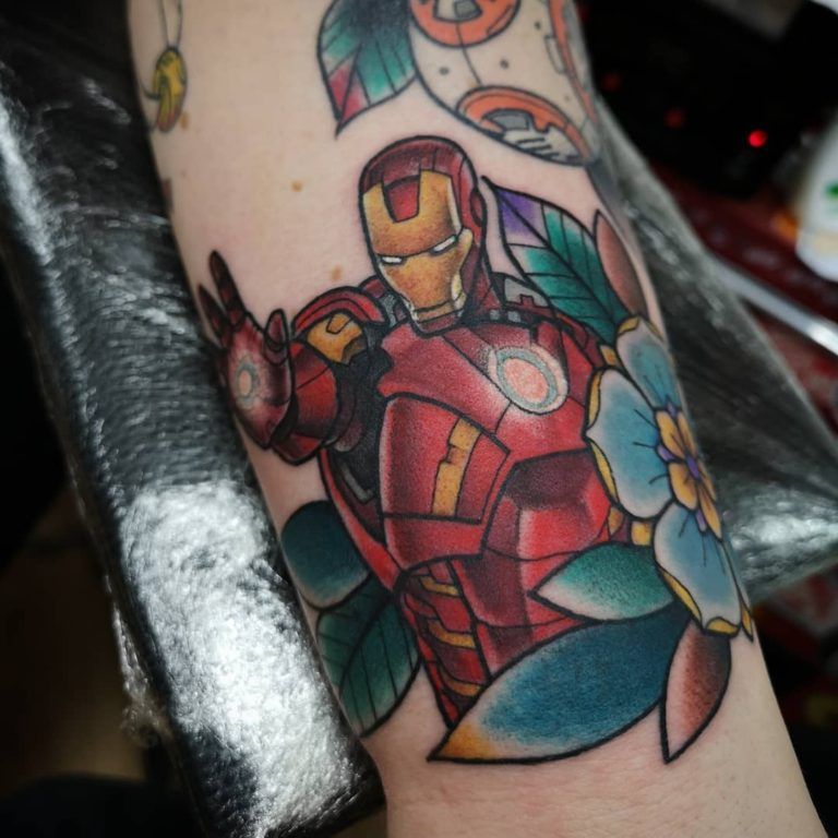 Iron Man Tattoos 40