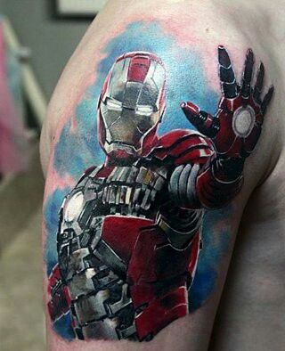 Iron Man Tattoos 55