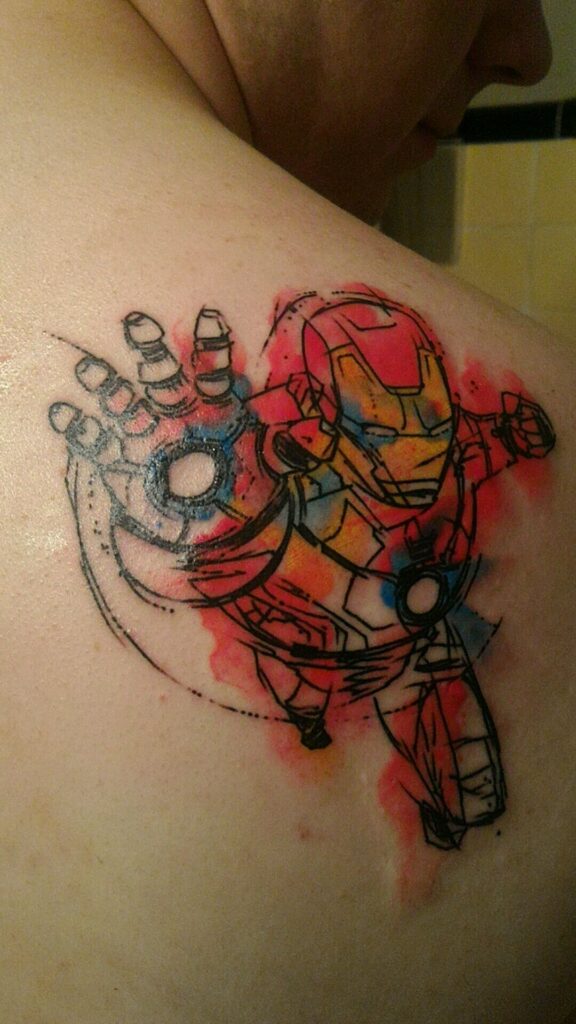 Iron Man Tattoos 56