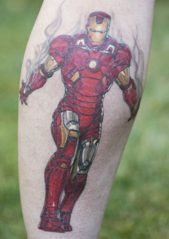 Iron Man Tattoos 91