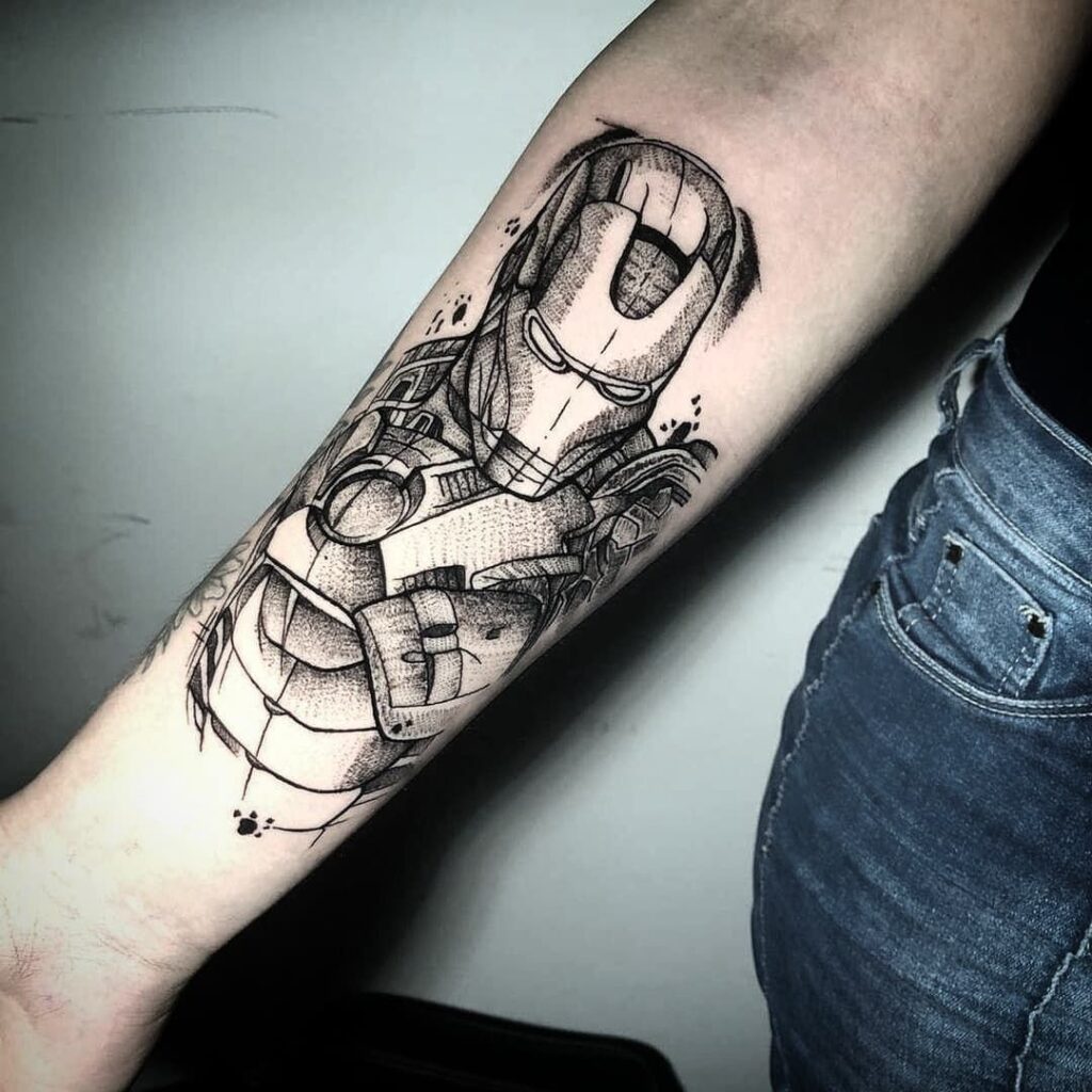 Iron Man Tattoos 92