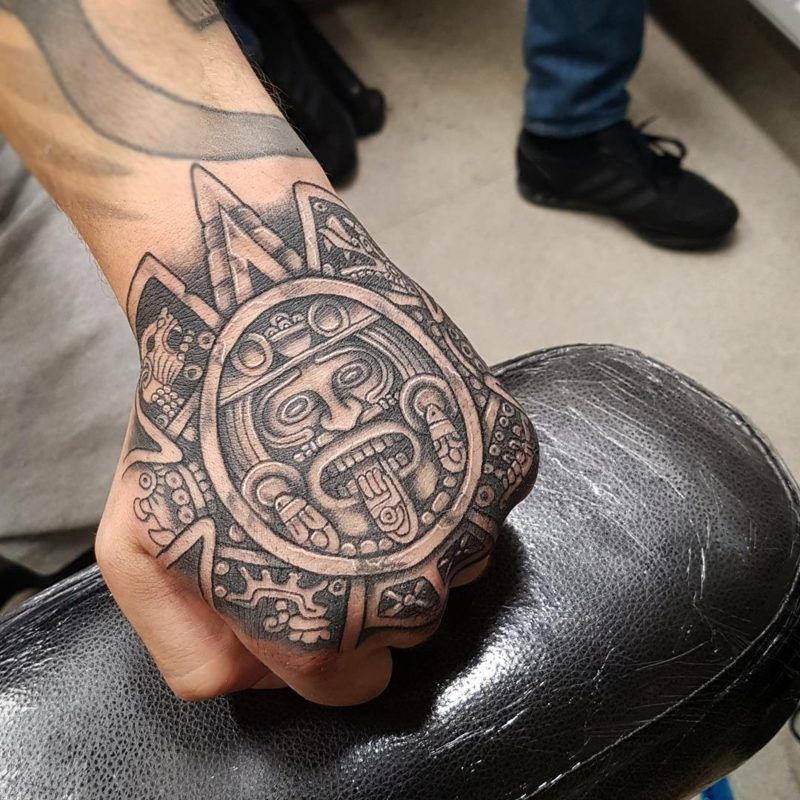 Mayan Tattoos 158