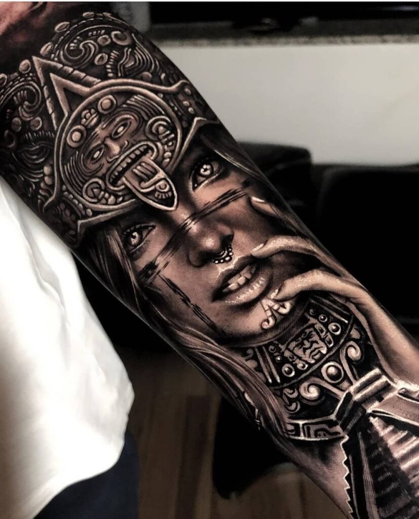 Mayan Tattoos 32