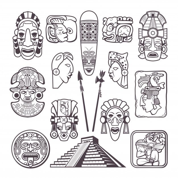 Mayan Tattoos 39