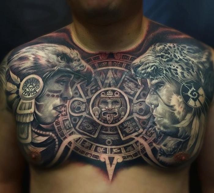 Mayan Tattoos 59