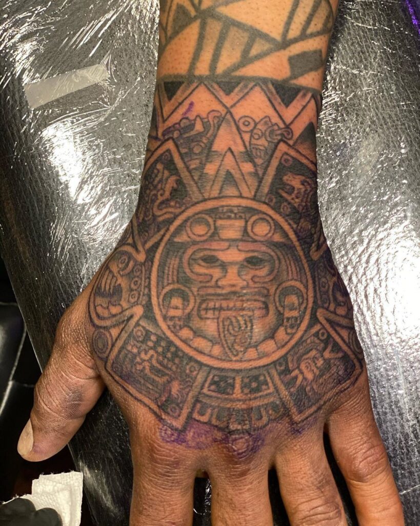 Mayan Tattoos 64