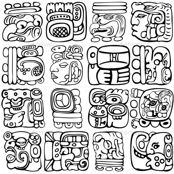 Mayan Tattoos 86