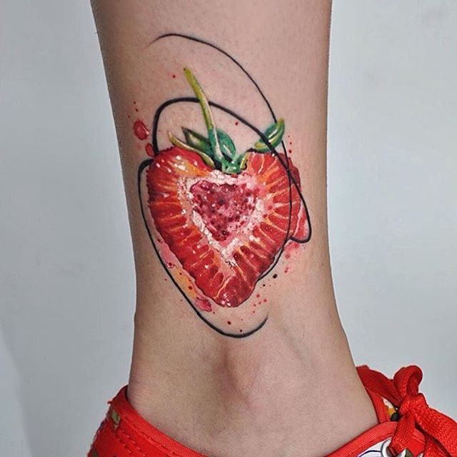 Strawberry Tattoos 10