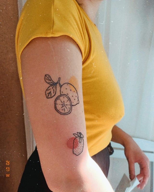 Strawberry Tattoos 108