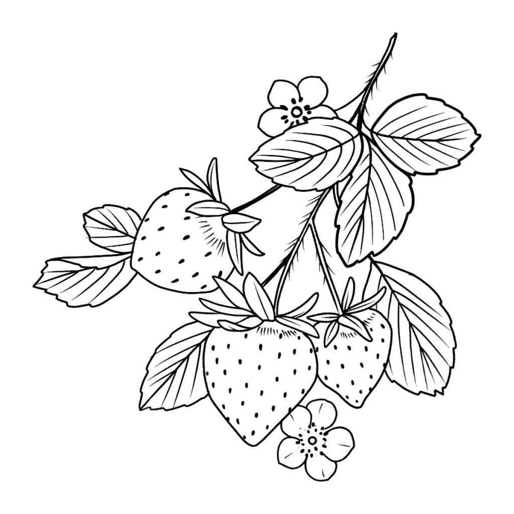 Strawberry Tattoos 11