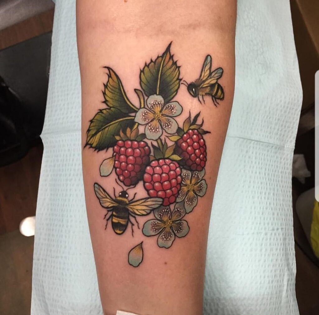 Strawberry Tattoos 112
