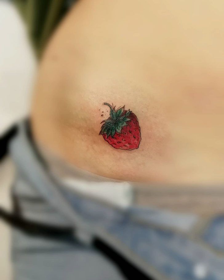 Strawberry Tattoos 116