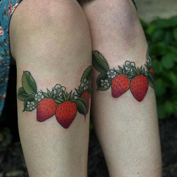 Strawberry Tattoos 117