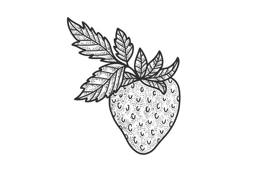 Strawberry Tattoos 119