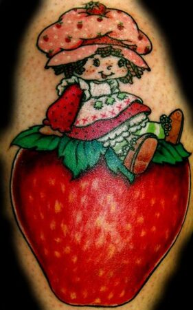 150+ Best Strawberry Tattoos With Meaning for Men and Women (2022 ...