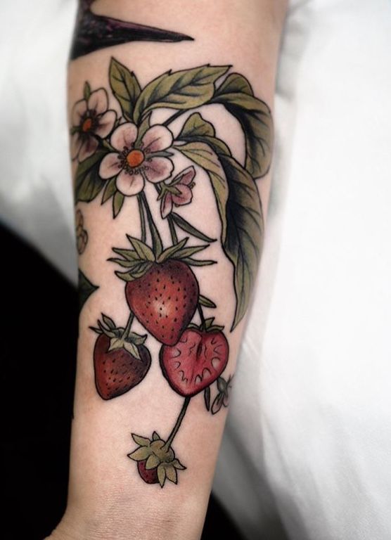 Strawberry Tattoos 120