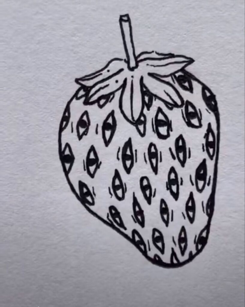 Strawberry Tattoos 59