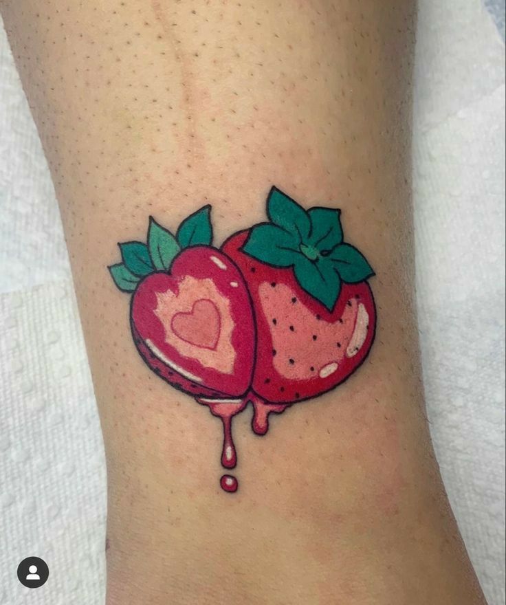 Strawberry Tattoos 67