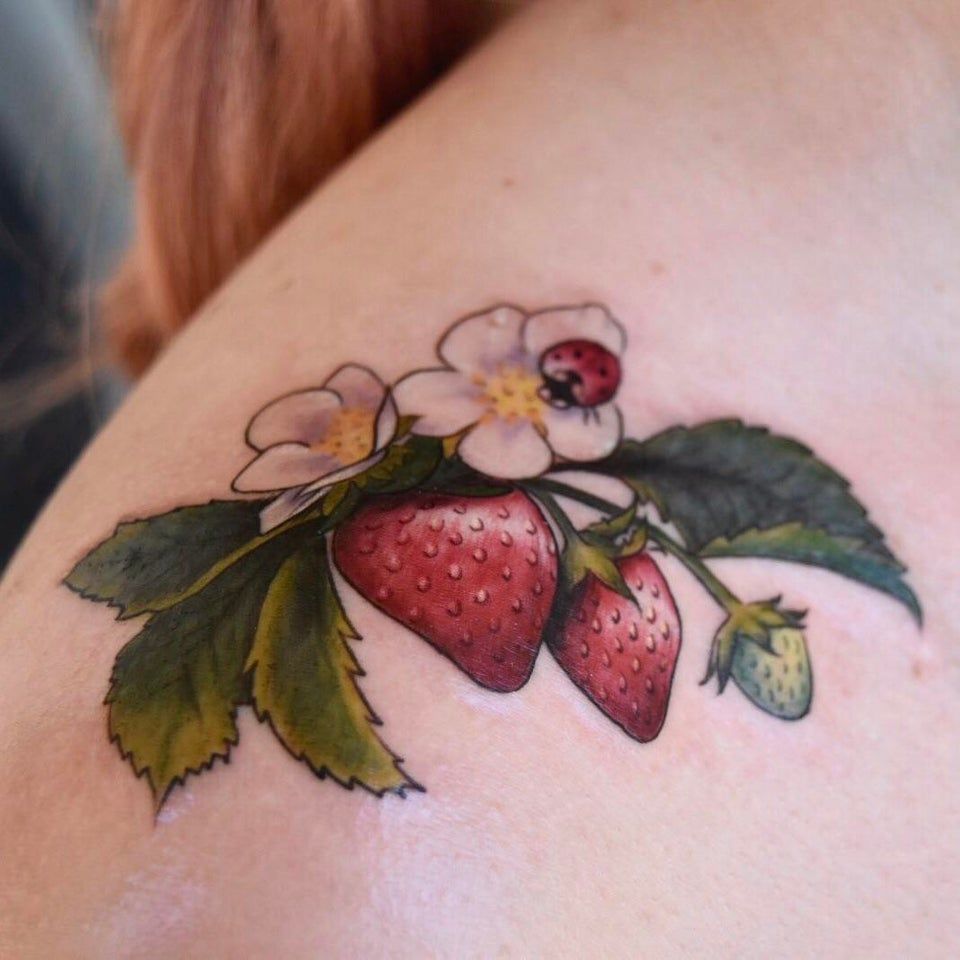Strawberry Tattoos 69