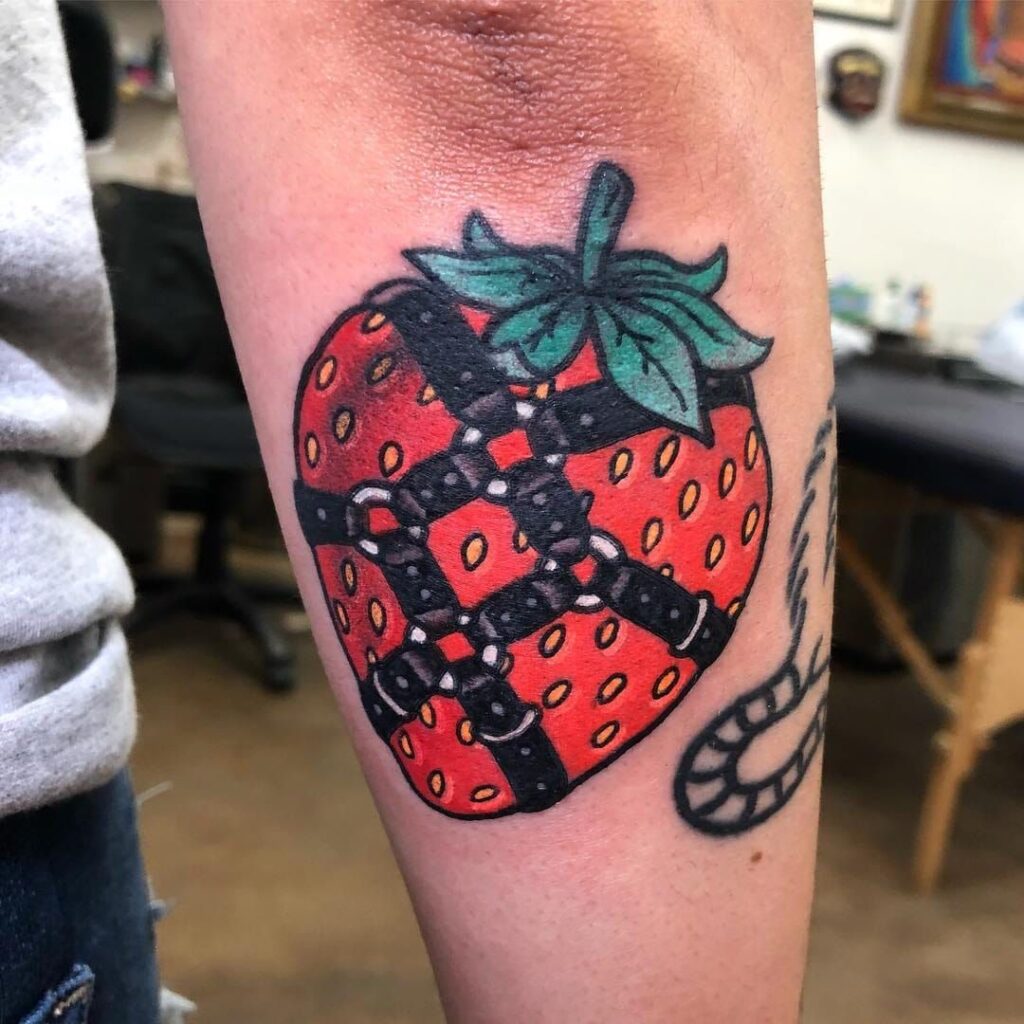 Strawberry Tattoos 77