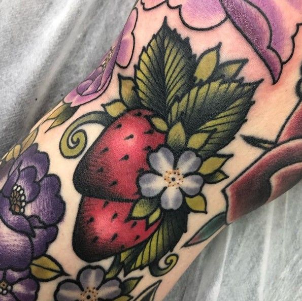 Strawberry Tattoos 83