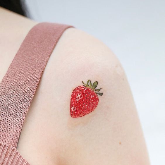 Strawberry Tattoos 86