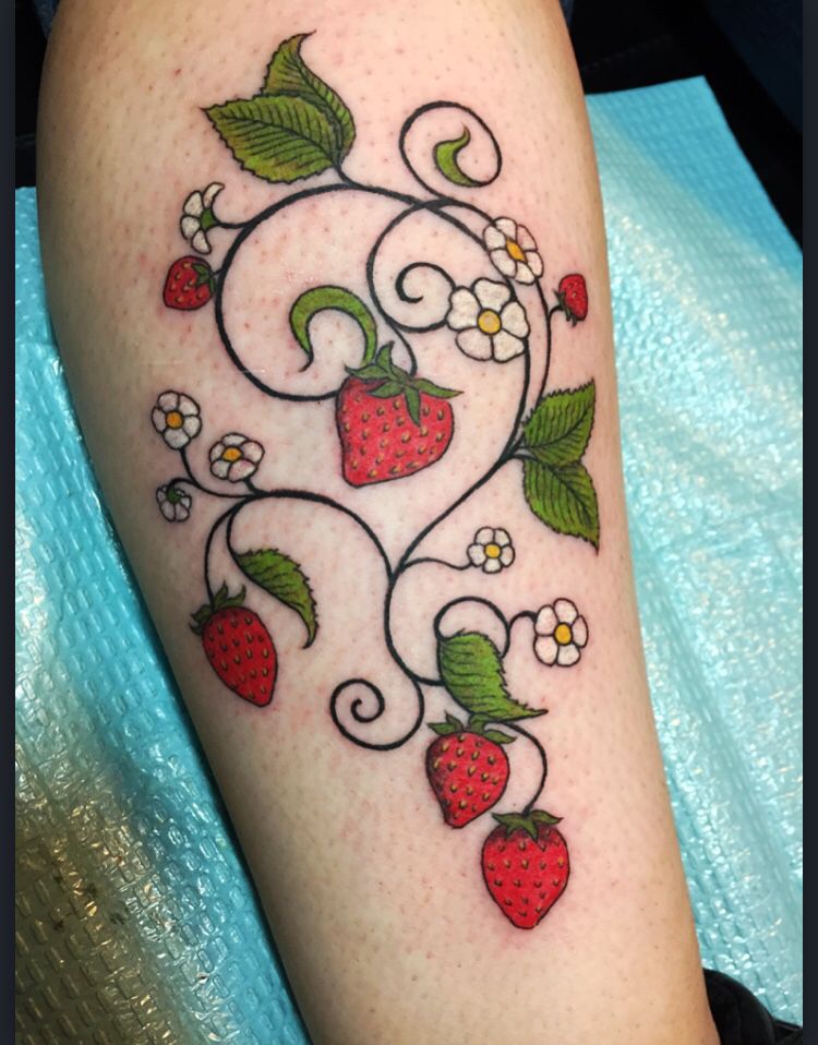 Strawberry Tattoos 91