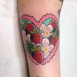 Strawberry Tattoos 95