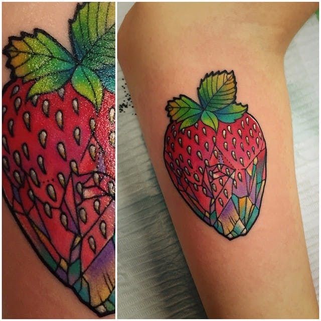 Strawberry Tattoos 96