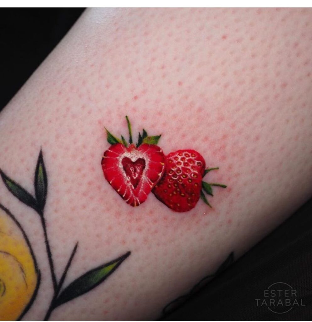 Strawberry Tattoos 99