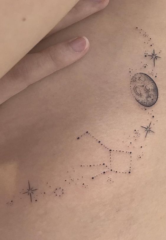 orion constellation tattoo