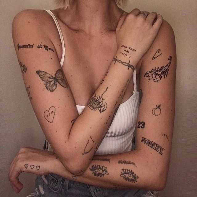 Fine Line Tattoos 191