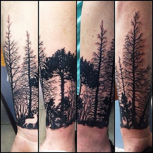 Forest Tattoos 53
