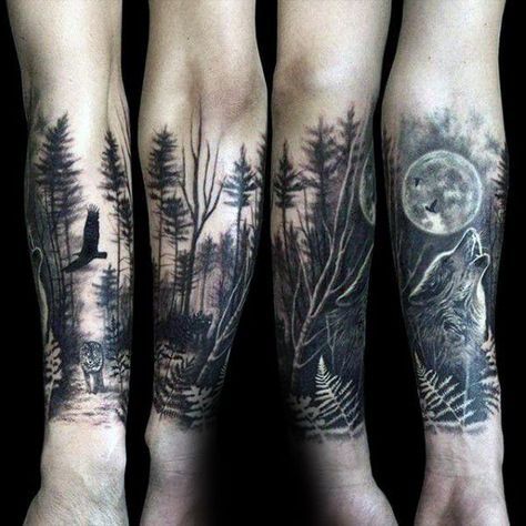 Forest Tattoos 82