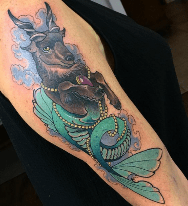 Goat Tattoos 14