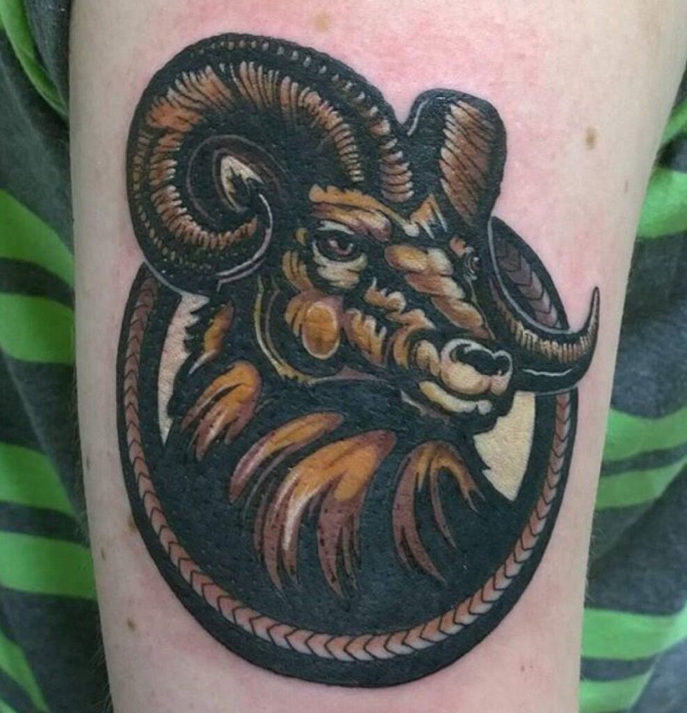 Goat Tattoos 180