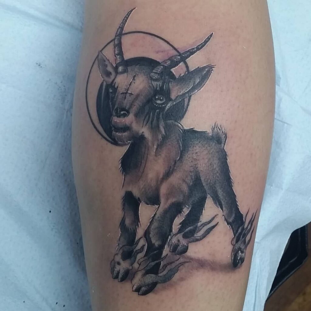 Goat Tattoos 19