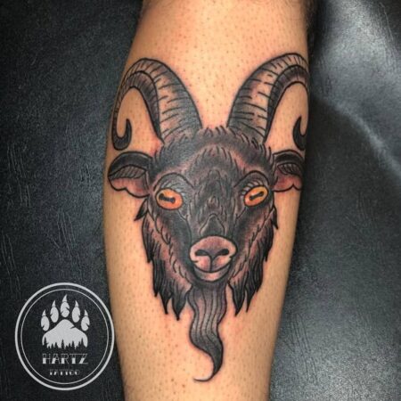 230+ Best Goat Tattoos Designs (2022) Devil Horn Ink for Capricorns ...