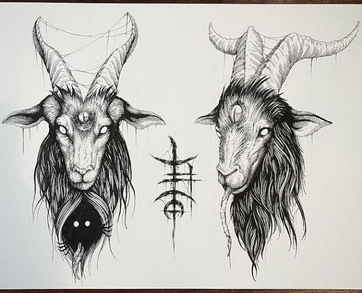 Goat Tattoos 30