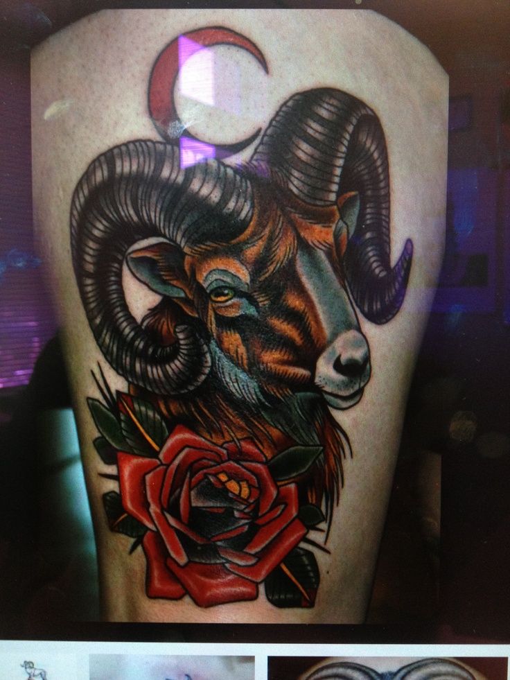 Goat Tattoos 50