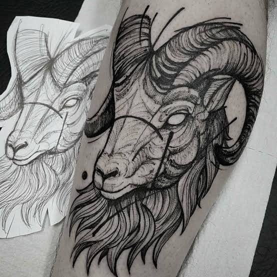 Goat Tattoos 58