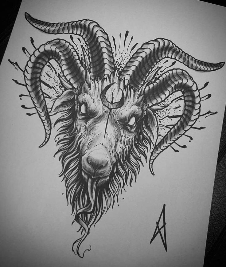 Goat Tattoos 7