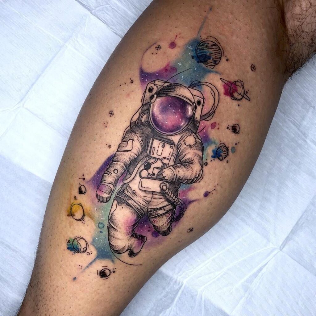 Astronaut Tattoos 106