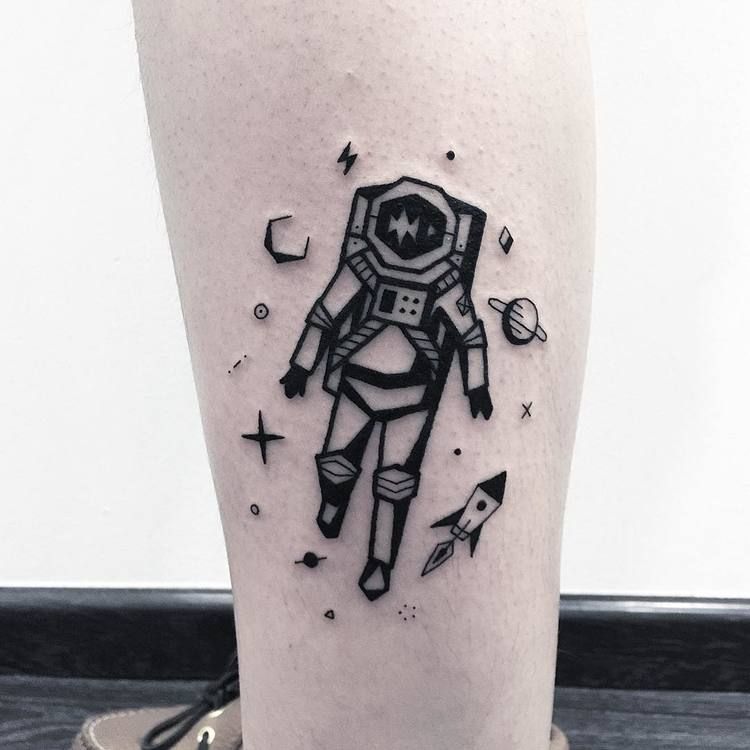 Astronaut Tattoos 110