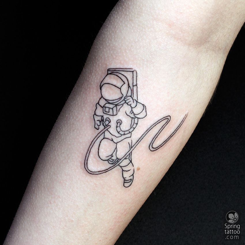 Astronaut Tattoos 117