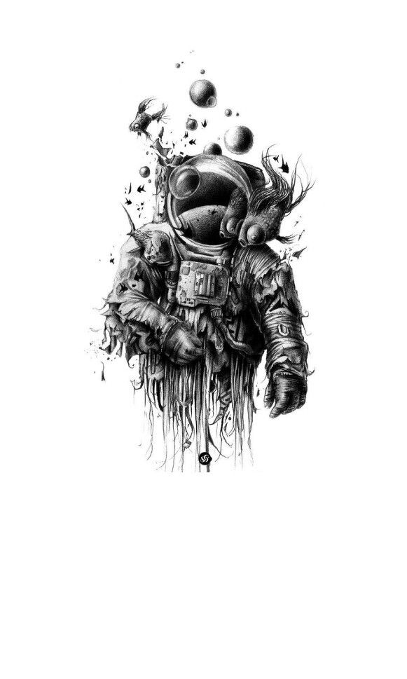 Astronaut Tattoos 121